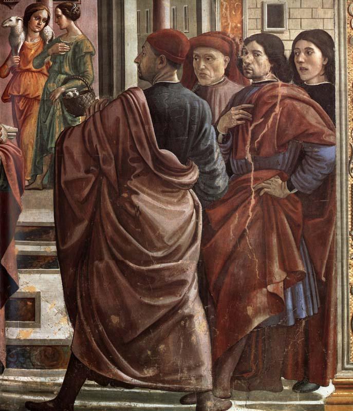Vertreibung Joachims aus dem Tempel, Domenicho Ghirlandaio
